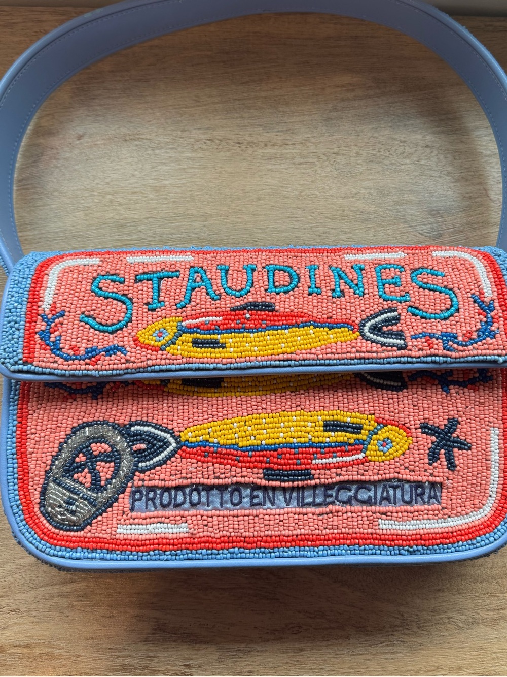 STAUD Staudines Tommy Beaded Bag